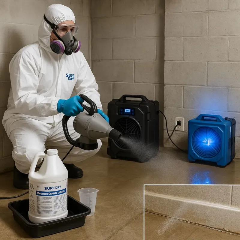 Sanitization and Odor Removal process in Quebradillas Municipio, PR