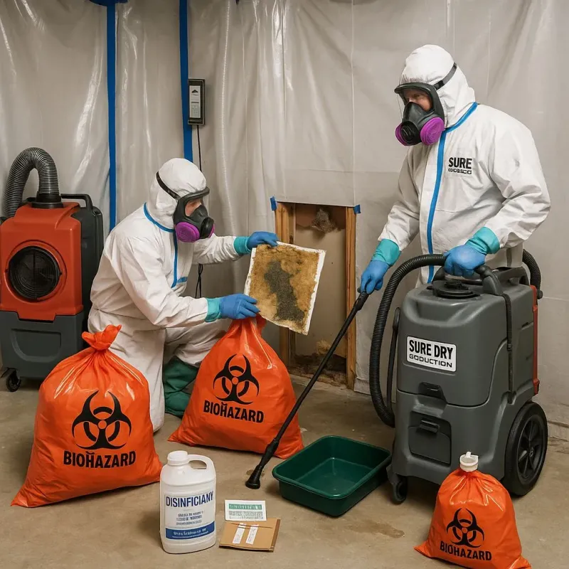Contaminated Water Handling Protocols process in Quebradillas Municipio, PR